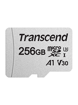 Карта памяти MicroSD 256GB Class 10 U3 A1 Transcend TS256GUSD300S-A (TS256GUSD300S-A)