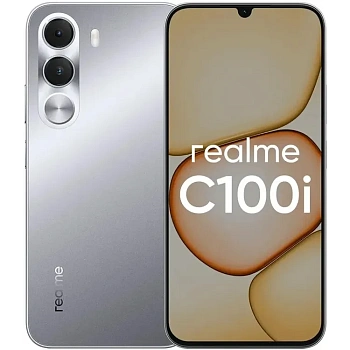Смартфон REALME C100i 64 Гб, 4 Гб серый (6941764490888)