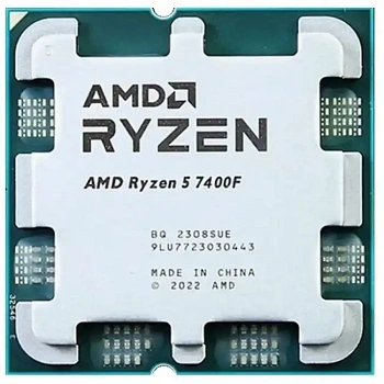 Процессор AMD Ryzen 5 7400F, AM5 OEM (100-000001845 OEM)