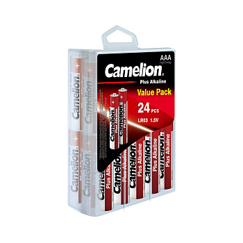 Батарейка CAMELION Plus Alkaline LR03-PBH24 24 шт. в упак. (LR03-PBH24)