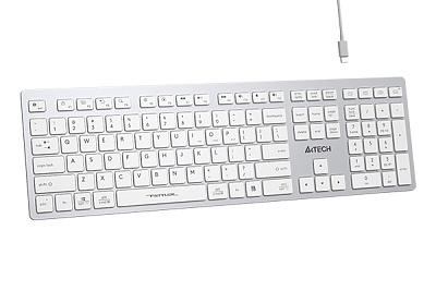 Клавиатура беспроводная A4tech Fstyler FBX50C White (FBX50C White)
