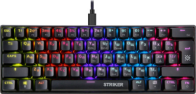 Клавиатура механическая USB Defender Striker GK-380L (45380)