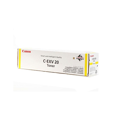 Тонер-картридж Canon C-EXV20 TONER YELLOW для imagePRESS C6000 (0439B002AA)
