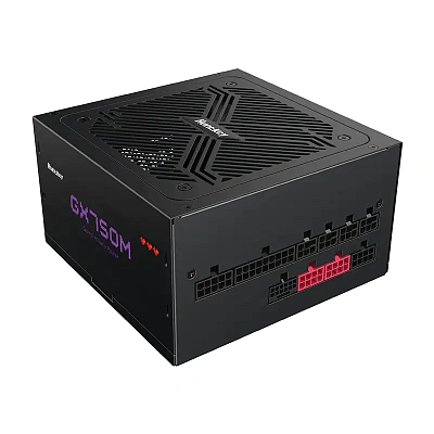 Блок питания Huntkey GX750M, 750W, 12cm HYB Fan, Active PFC, 80+Gold, ATX (GX750M)