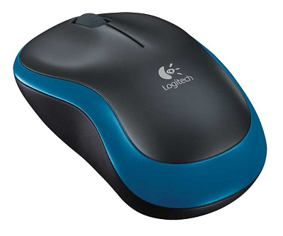 Мышка беспроводная Logitech M185 Blue EER Orient Packaging(910-002239)