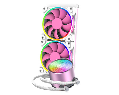 Жидкостная система охлаждения ID-Cooling Pinkflow 240 Diamond Ed (ID-CPU-PINKFLOW240DIAMOND)