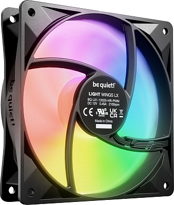 Вентилятор для компьютерного корпуса Bequiet! Light Wings LX 120mm PWM high-speed (BL123)