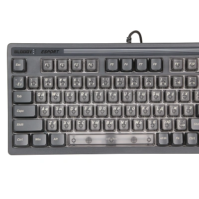 Клавиатура игровая Bloody LK72R, Sports Grey (LK72R Sports Grey)