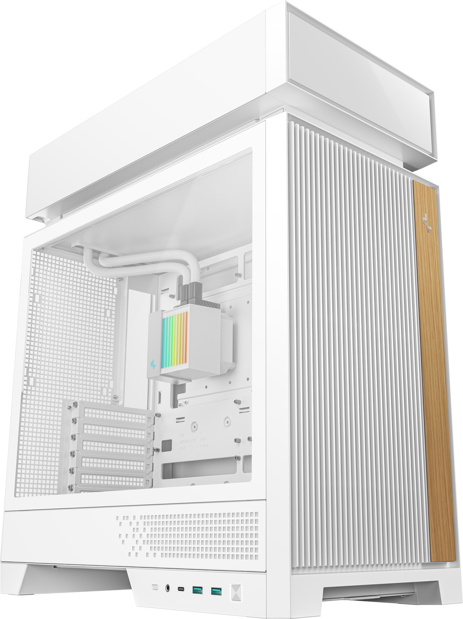 Компьютерный корпус Deepcool CL6600 WH (R-CL6600-WHNNA0-G)