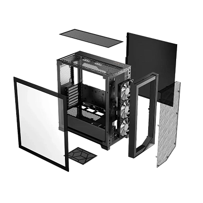 Корпус PCcooler C3D510 ARGB BLACK C3 D510 (C3D510 BK)