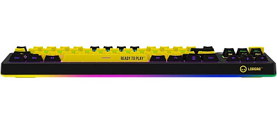 Клавиатура Lorgar KBP70TKLW, Black/yellow (LRG-KBP70TKLW-YL-RU)
