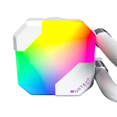 Водяное охлаждение для CPU Montech HyperFlow ARGB 360, White (HyperFlow ARGB 360 (W))