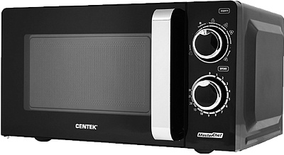 Микроволновая печь Centek CT-1575, 20л, 700Вт, соло, Black (CT-1575)