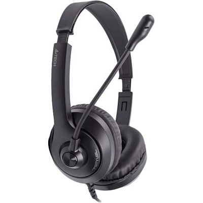 Наушники A4tech FH100i-Black 20Гц-20КГц/3,5мм 1штекер (FH100i-Black)