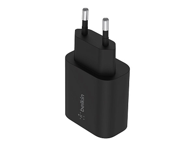 Сетевое зарядное устройство Belkin 25W PD PPS Black Universal (WCA004vfBK)
