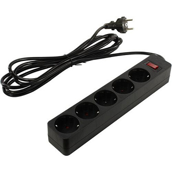 Сетевой фильтр Sven SF-05E, 5 розеток, 3м, Black (SF-05E 3.0М BLACK) Сетевой фильтр Sven SF-05E, 5 розеток, 3м, Black (SF-05E 3.0М BLACK)