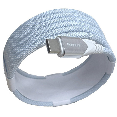 Кабель зарядки Huntkey HKCCC501502, USB-C to USB-C, 1.5M, 100W (HKCCC501502)