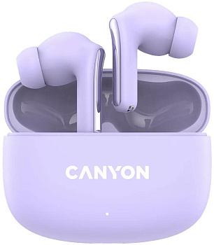 Наушники Canyon headset OnGo 9, Purple (CNS-TWS9P)