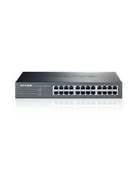Коммутатор TP-Link TL-SG1024D 24-портовый гигабитный настольный (TL-SG1024D)