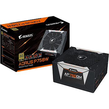 Блок питания Gigabyte Aorus GP-AP750GM, 750W ATX (GP-AP750GM)