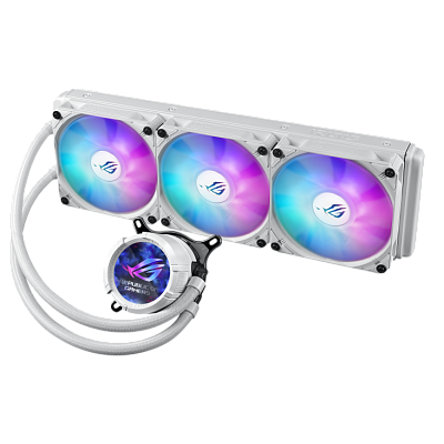 Система жидкостного охлаждения ASUS ROG STRIX LC III 360 ARGB LCD WHT (90RC00W2-M0UAY0)