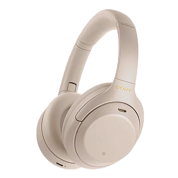 Bluetooth гарнитура Sony WH-1000XM4, Silver (WH1000XM4/SM)