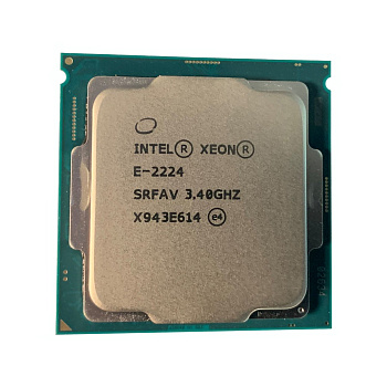 Процессор Intel Xeon E-2224 P4X-UPE2224-SRFAV (E-2224) Процессор Intel Xeon E-2224 P4X-UPE2224-SRFAV (E-2224)