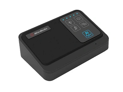 Спикерфон AverMedia Wireless Expansion Microphone черный (61AW111000AB)