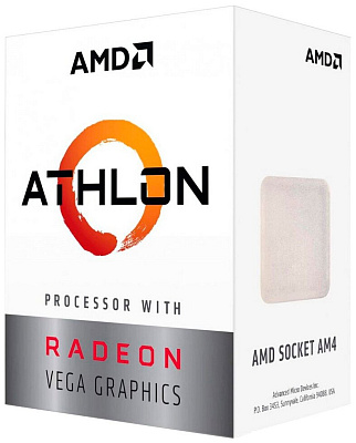 Процессор AMD Athlon 200GE, AM4, OEM (YD200GC6M2OFB)