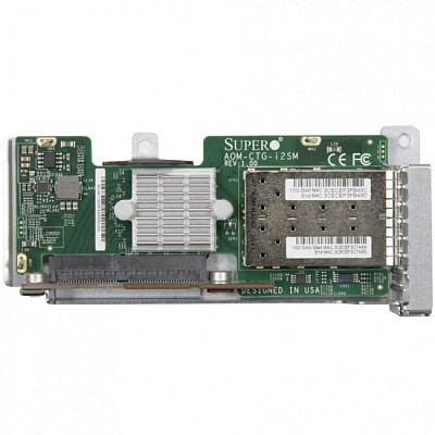 Сетевая карта MicroLP Mocule 2-port 10GbE SFP+Intel 82599ES for MicroC (AOM-CTG-I2SM-12-O)