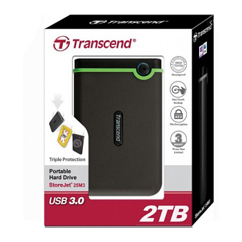  Внешний жесткий диск 2,5 2TB (TS2TSJ25M3C)