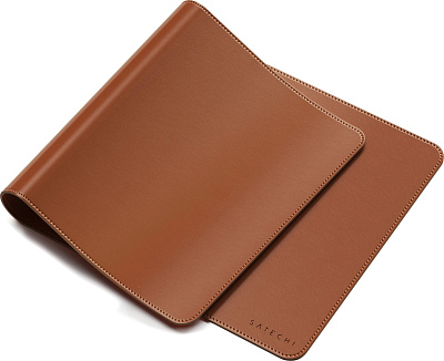 Коврик для мыши SATECHI Vegan-Leather Premium Desk Mat, Brown (ST-LPDMN)