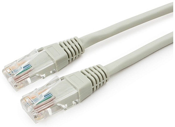 Патч-корд UTP Cablexpert, кат. 5e, 1.5м, серый (PP10-1.5M)