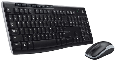 Клавиатура + мышь Logitech MK270, Black (920-004518)