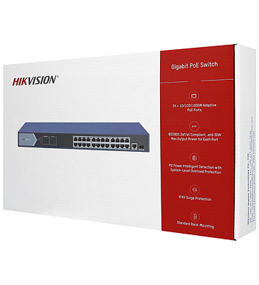 Коммутатор Hikvision DS-3E0526P-E (DS-3E0526P-E)