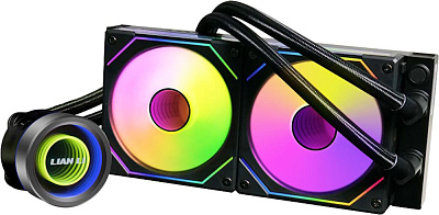 Водяное охлаждение для CPU Lian Li GA II Trinity SL-INF 240 - Black (G89.GA2T24INB.00)