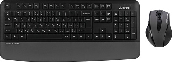 Клавиатура+мышь беспроводная A4tech Fstyler FG2500S Plus - Grey (A4T FG2500SPlus Grey)
