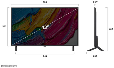Телевизор LG 86QNED80A6A QNED 4K UHD Mini LED Smart 86" (86QNED80A6A)