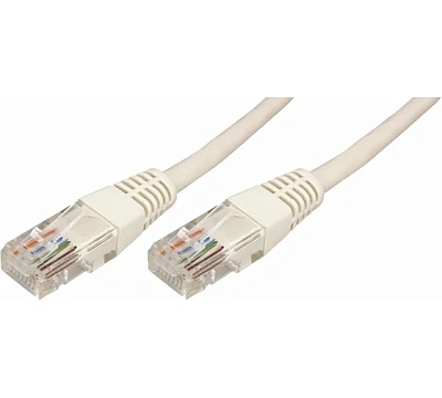 Патч-корд UTP, Кат.5е, 3м, NETLAN, 4 пары, белый, упак. 10шт (EC-PC4UD55B-BC-PVC-030-WT)