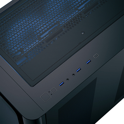 Корпус AeroCool P500C (P500C-G-BK-V1)
