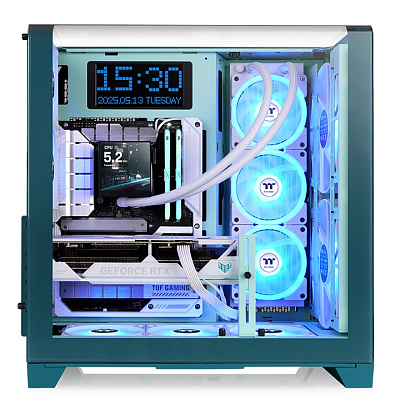 Компьютерный корпус Thermaltake View 390 Air - Transformative Teal (CA-11F-00MTWN-00)