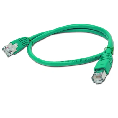Патч-корд UTP Cablexpert PP12-5M/G кат.5e, 5м, литой, многожильный (зелёный) (PP12-5M/G)