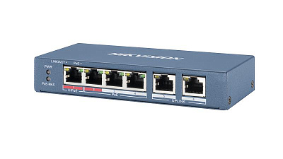 Коммутатор Hikvision DS-3E0106HP-E (DS-3E0106HP-E)