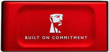 Жесткий диск SSD внешний Kingston XS1000 2000GB красный (SXS1000R/2000GA)