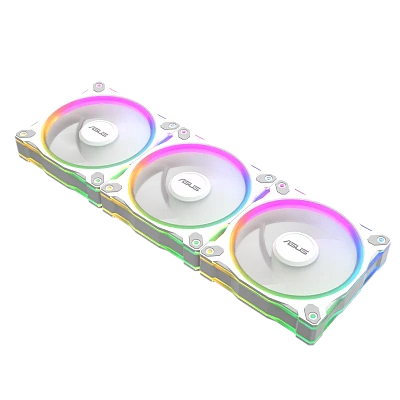 Вентилятор для корпуса ASUS Prime MR120 ARGB Reverse Fan - Triple Pack, WHITE (PRIME MR120 FAN ARGB REVERSE WHITE 3IN1)