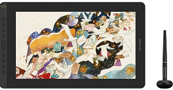 Графический монитор Huion Kamvas 16, 13.6"x7.6", беcпроводное перо, подставка (GS1562)