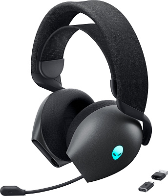 Наушники Alienware Tri-Mode Wireless Gaming Headset AW725H - Dark Side of the Moon (545-BBFW)