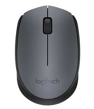 Компьютерная мышь   Logitech беспроводная M170 Grey (910-004642)