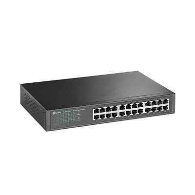 Коммутатор TP-Link TL-SG1024D 24-портовый гигабитный настольный (TL-SG1024D)