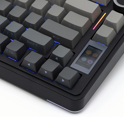 Клавиатура AULA S75 Pro Black, Seiya switch (S75 Pro Black Gradient Grey)